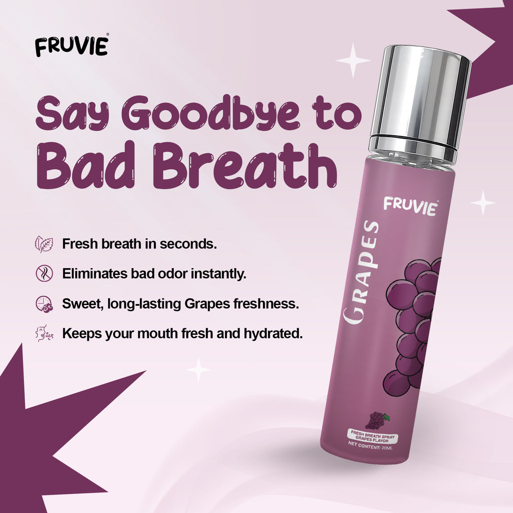 Mouth Freshener Spray (Grapes Flavor)