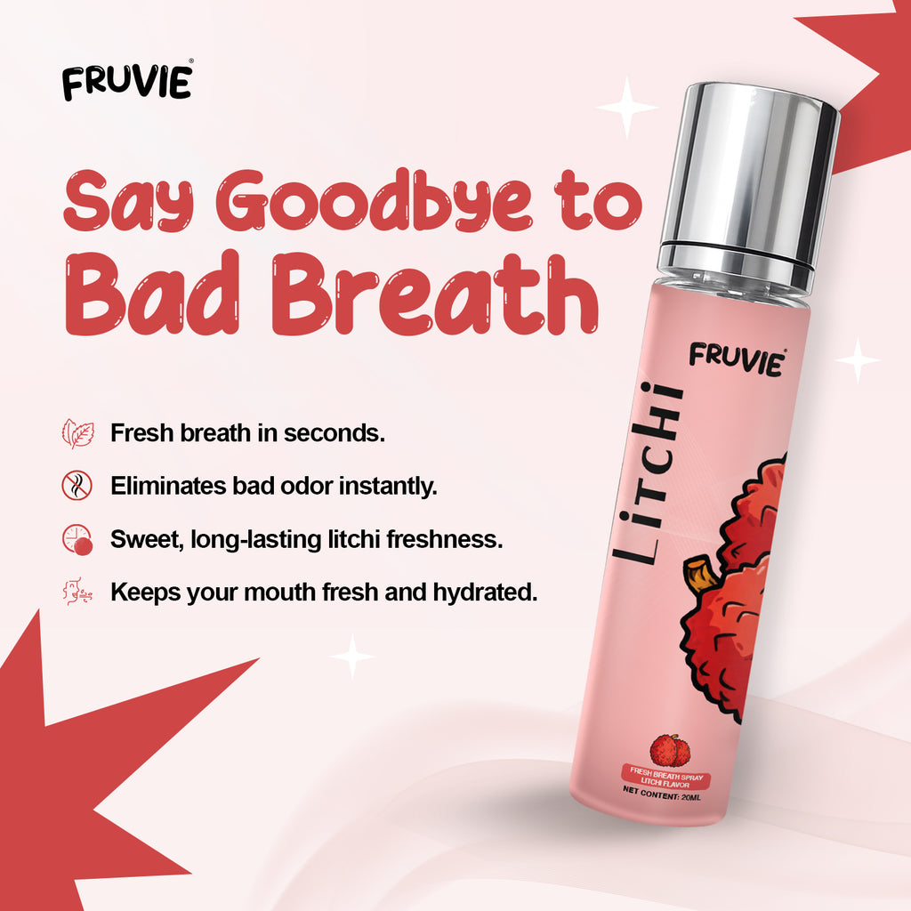Fresh Breath Spray (Lychee Flavor)